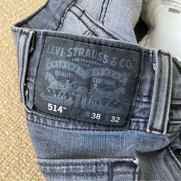 Levi’s Washed Black Jeans 38x32 - Picture 4 of 6